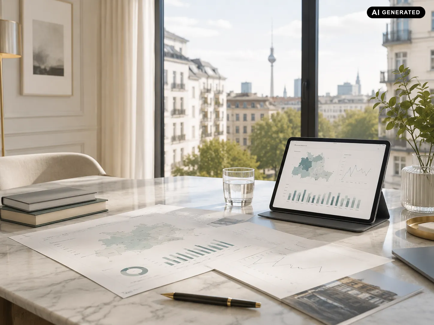 Auswertung der Quadratmeterpreise für Berliner Immobilien