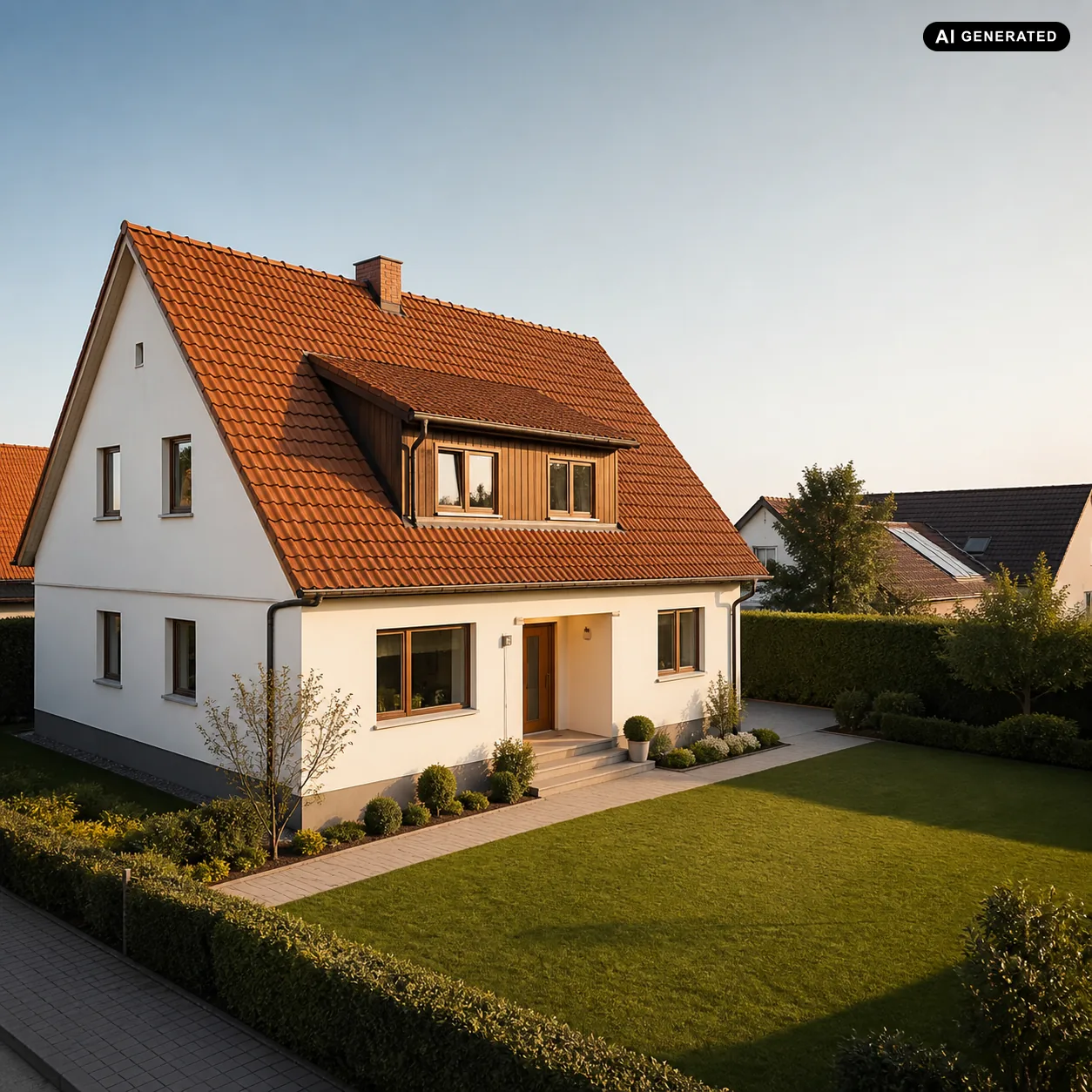 Einfamilienhaus mit gepflegtem Grundstück in ruhiger Wohnlage für eine Wertindikation