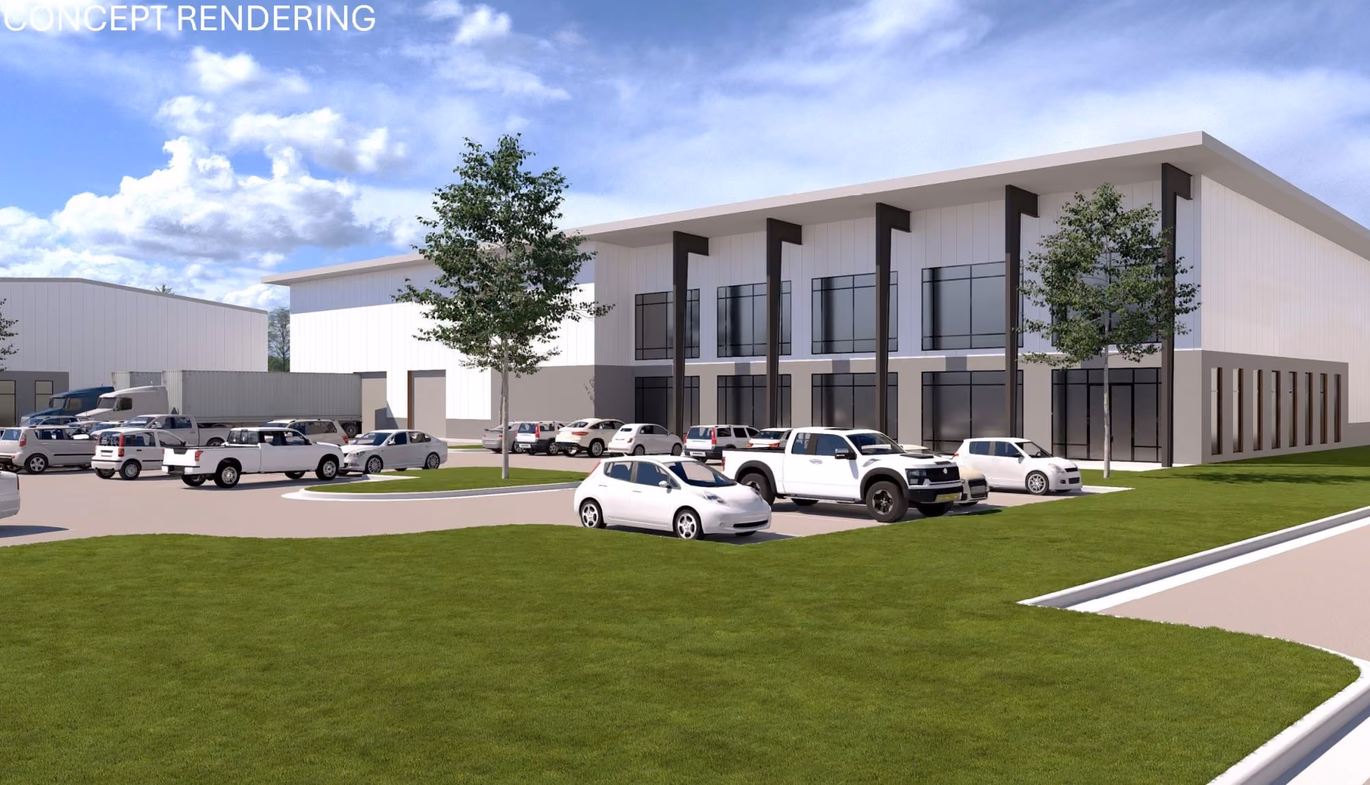 Wilmington Industrial Park building rendering