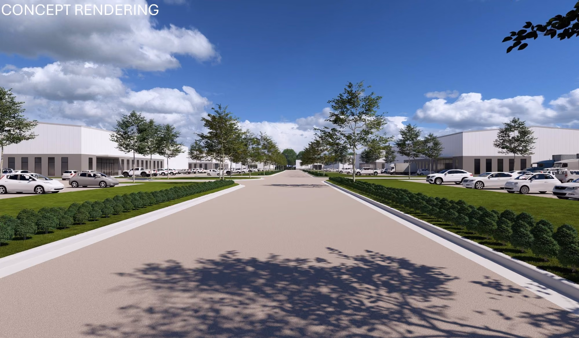 Wilmington Industrial Park building rendering