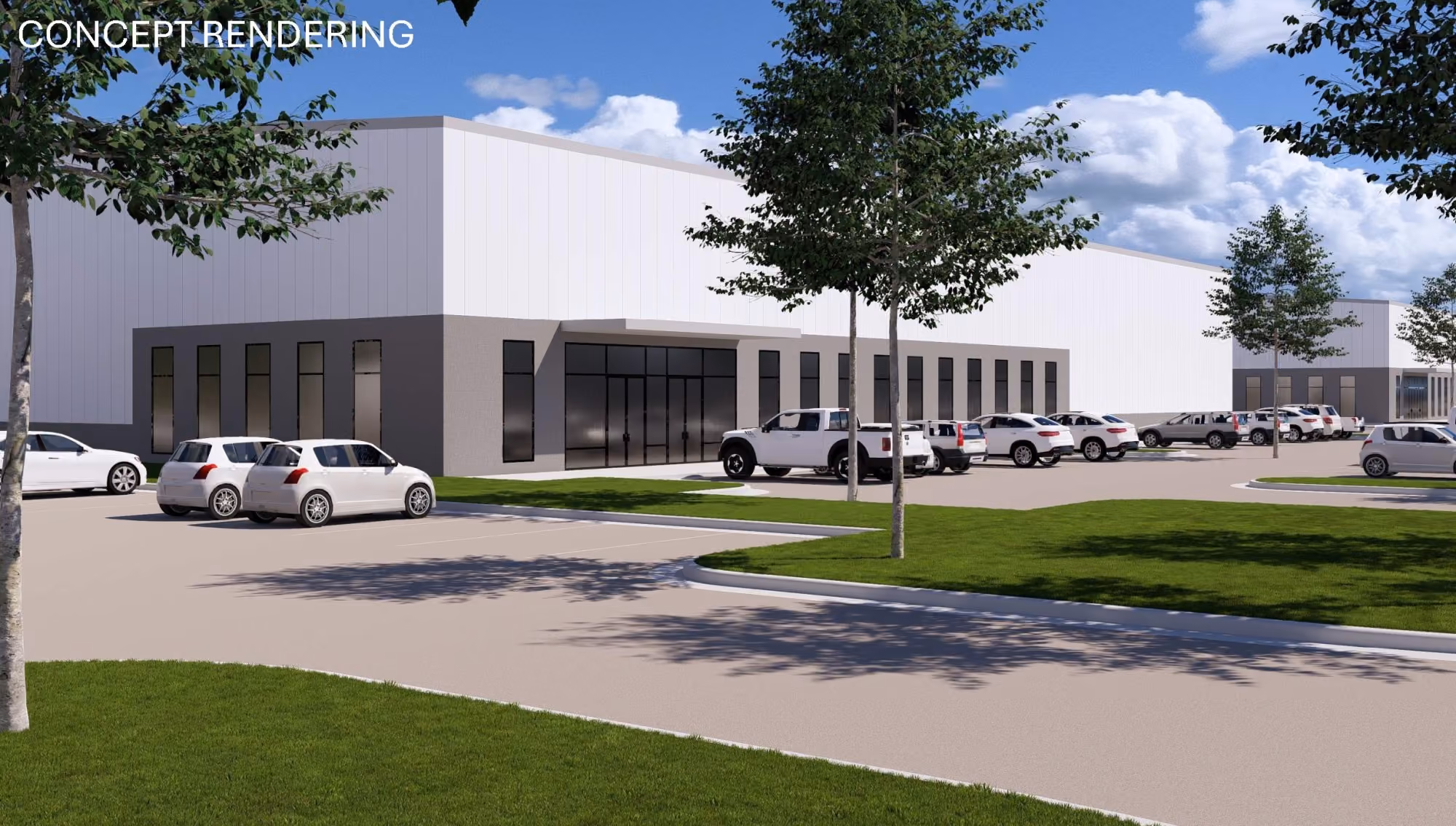 Wilmington Industrial Park building rendering
