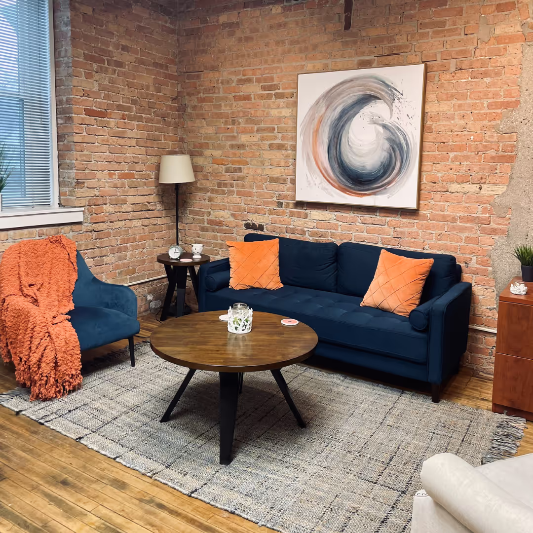 grow wellness group therapy room