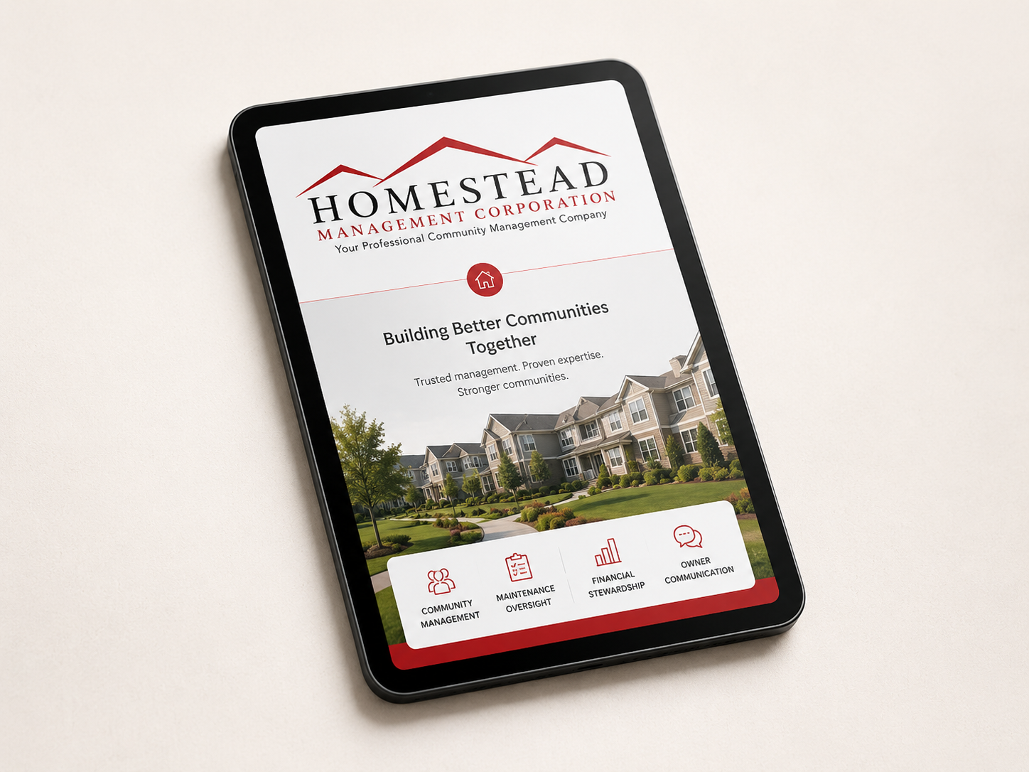 Homestead HOA Board Academy resources