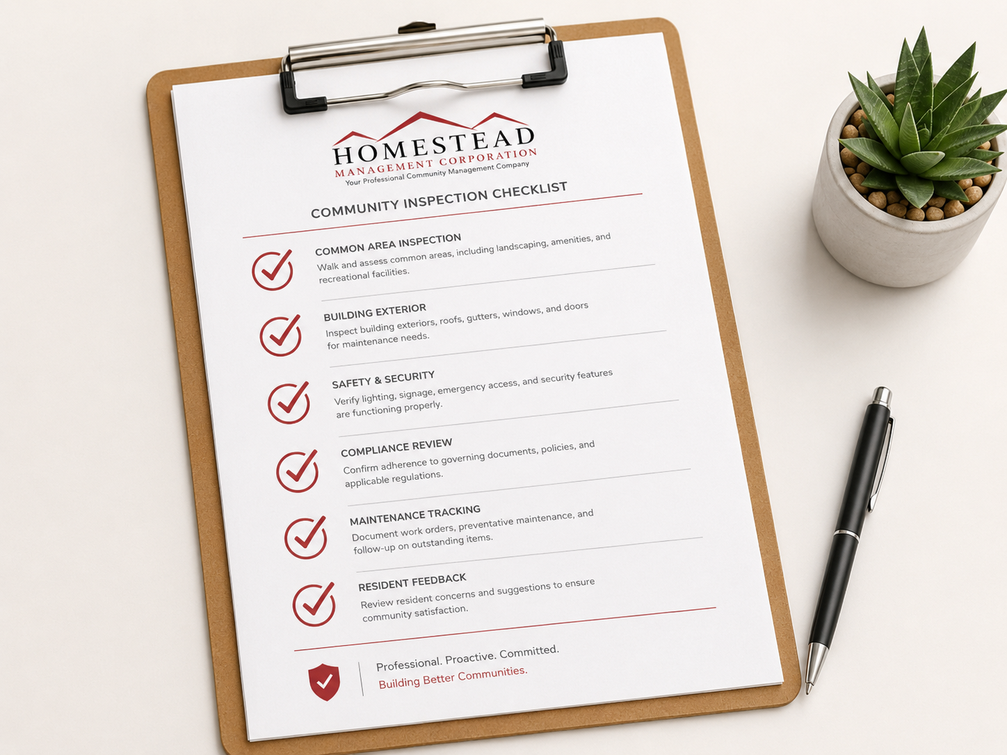 Homestead HOA checklists and guides