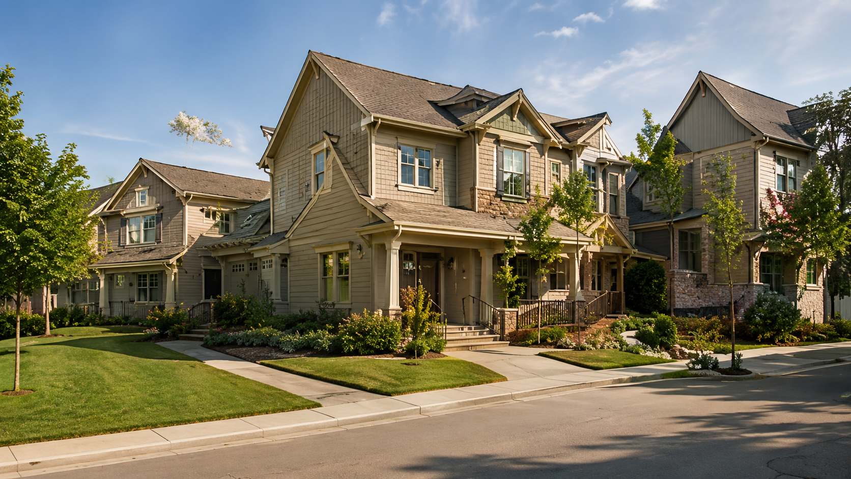 Single-family HOA neighborhood