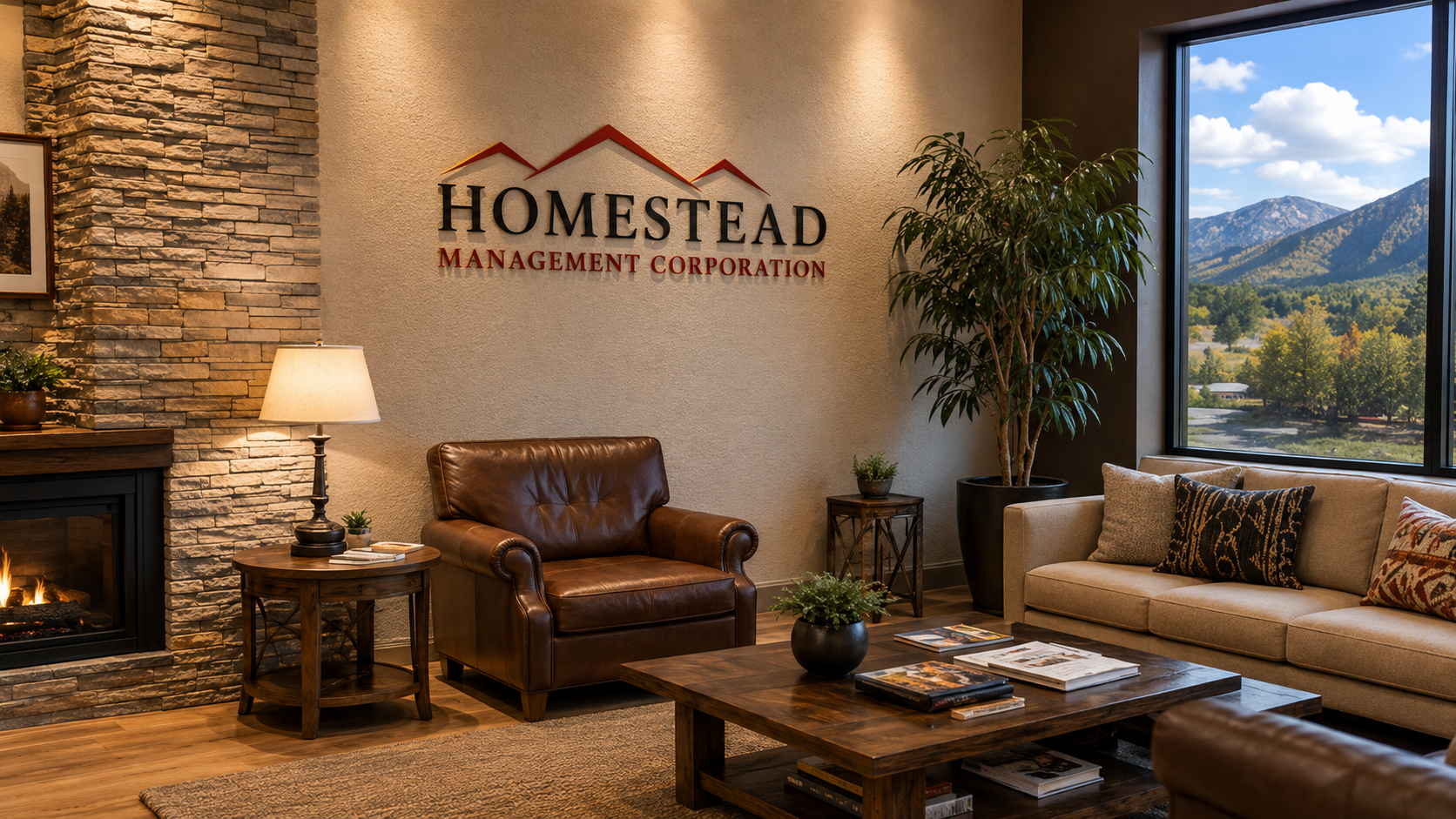 Homestead Management Corporation office interior