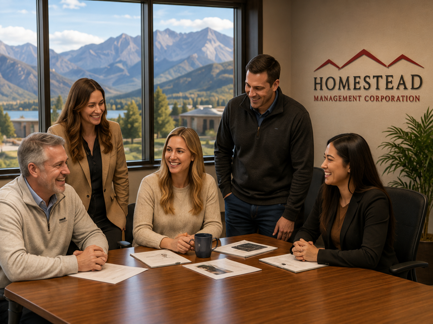 Homestead Management team gathering in Colorado