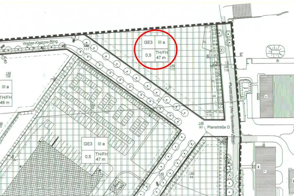 Provisionsfrei: Gewerbegrundstück mit ca. 6.600 qm im Gewerbepark Hennigsdorf (Süd 3) – Bild 2