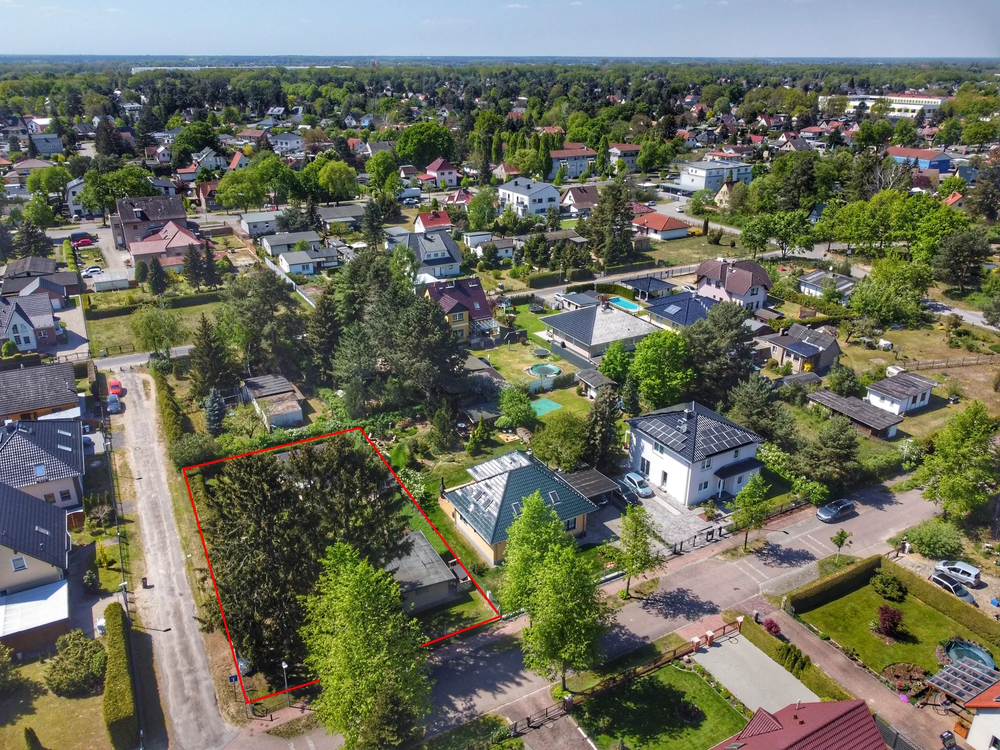 Grundstück in Oranienburg-Süd – 856 m² sonniges Eckgrundstück in exzellenter Lage – Bild 8