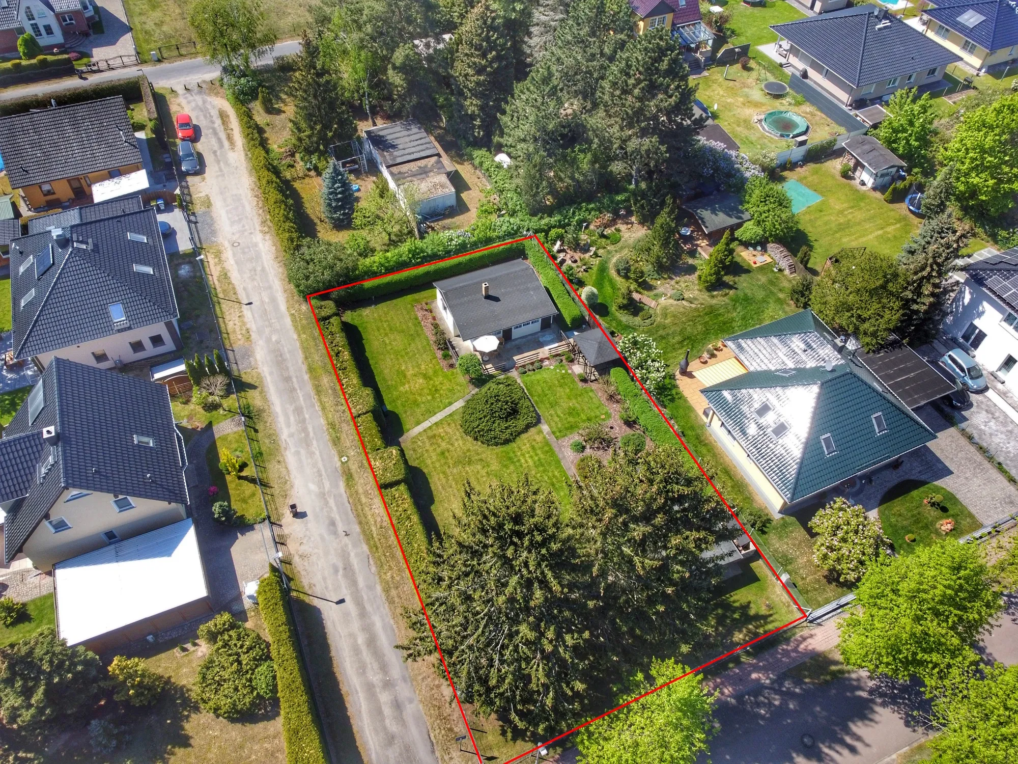 Grundstück in Oranienburg-Süd – 856 m² sonniges Eckgrundstück in exzellenter Lage – Bild 9