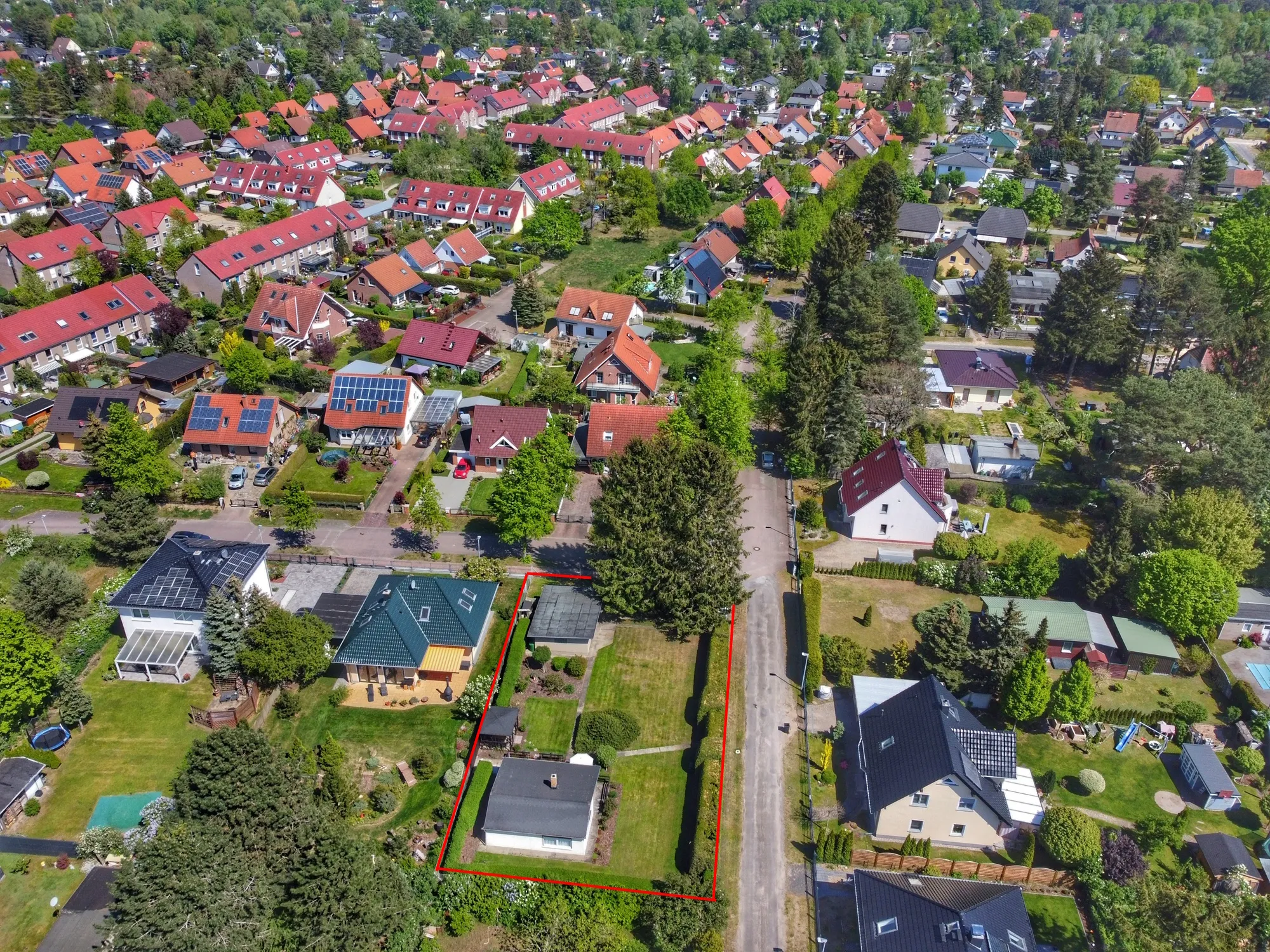 Grundstück in Oranienburg-Süd – 856 m² sonniges Eckgrundstück in exzellenter Lage – Bild 7