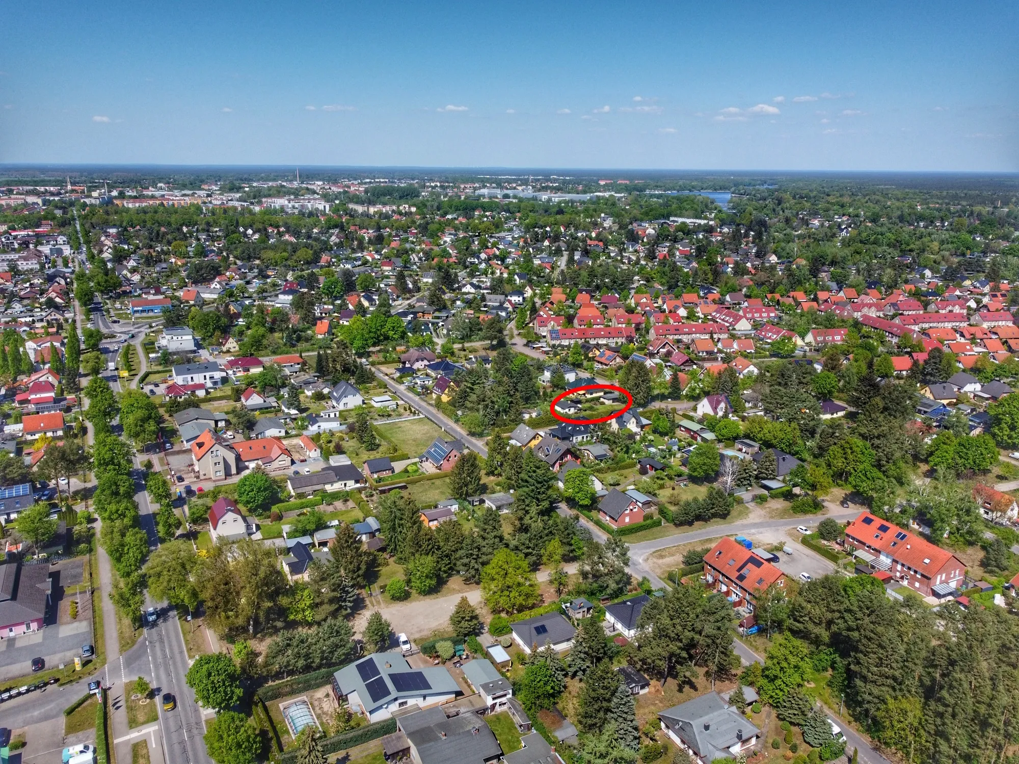 Grundstück in Oranienburg-Süd – 856 m² sonniges Eckgrundstück in exzellenter Lage – Bild 4