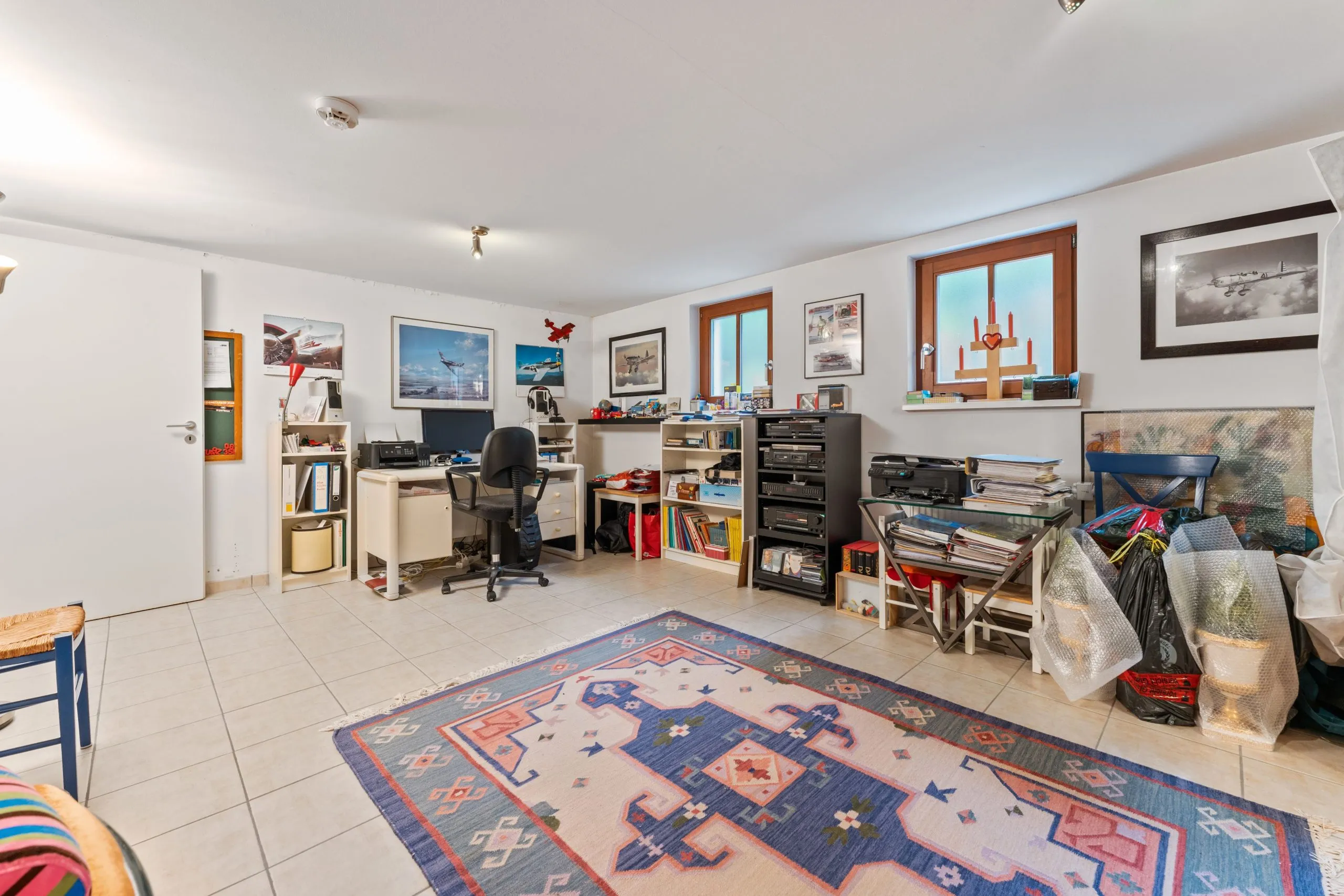 0974-56 Arbeitszimmer Keller