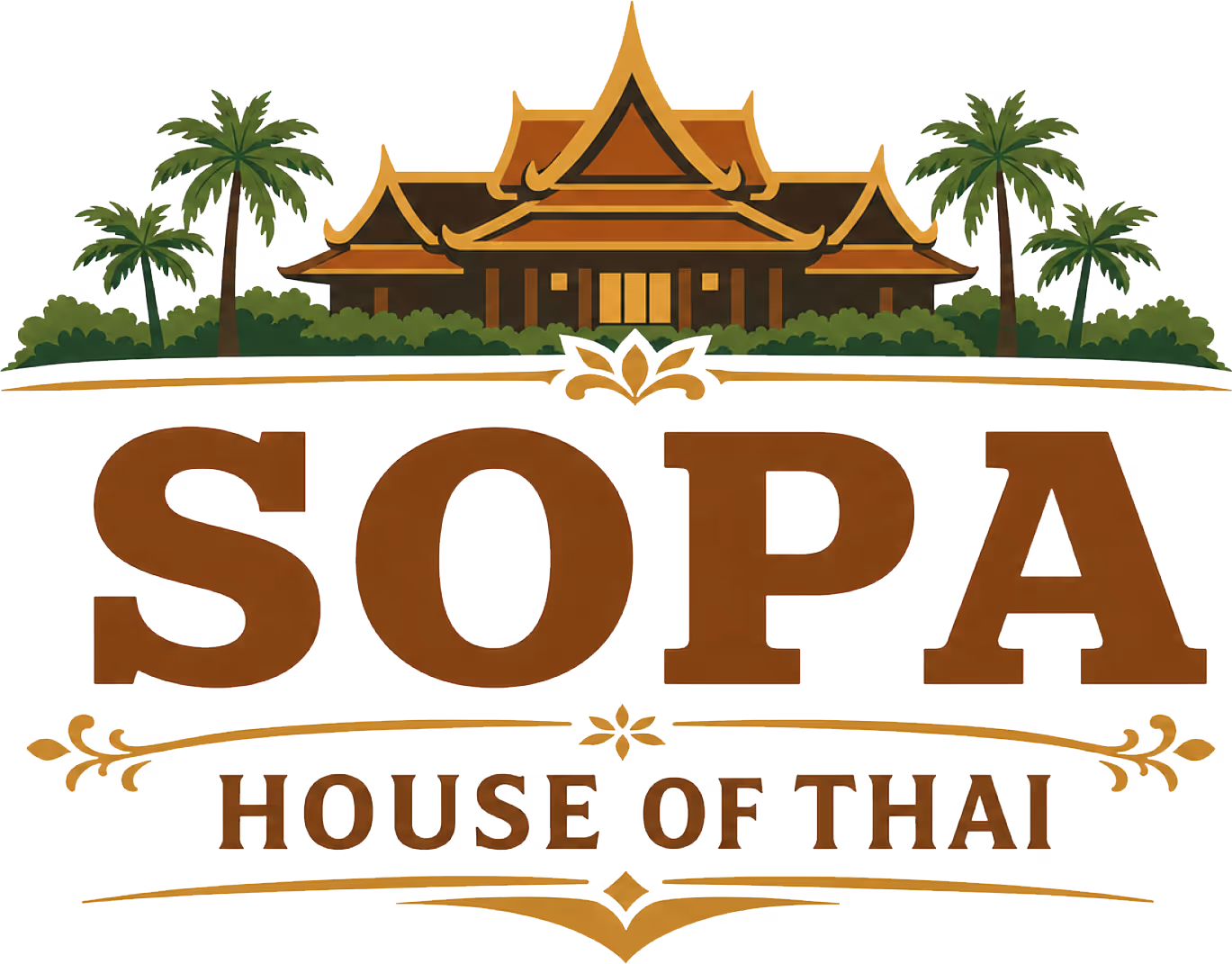 Sopa House of Thai Logo