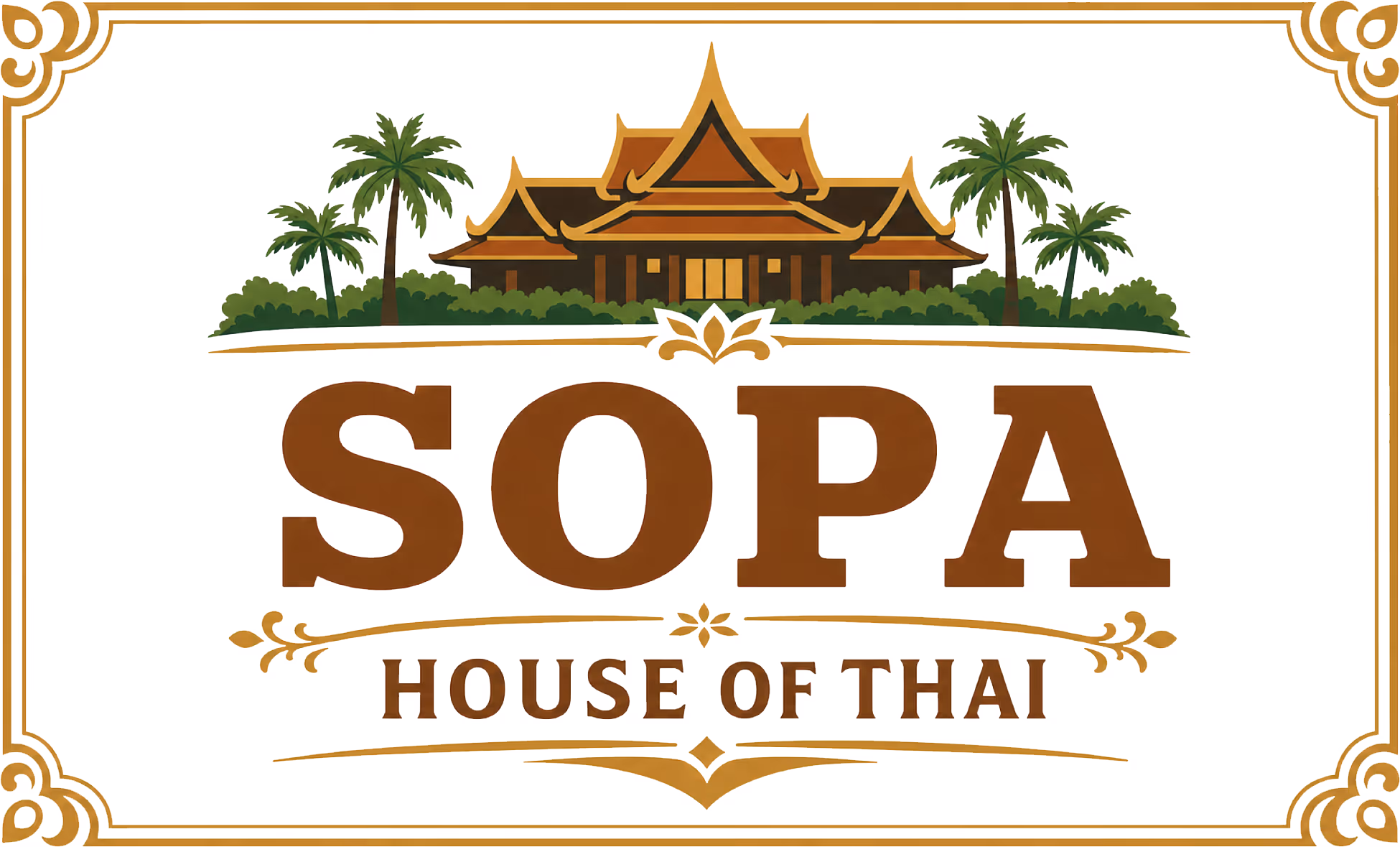 Sopa House of Thai Logo
