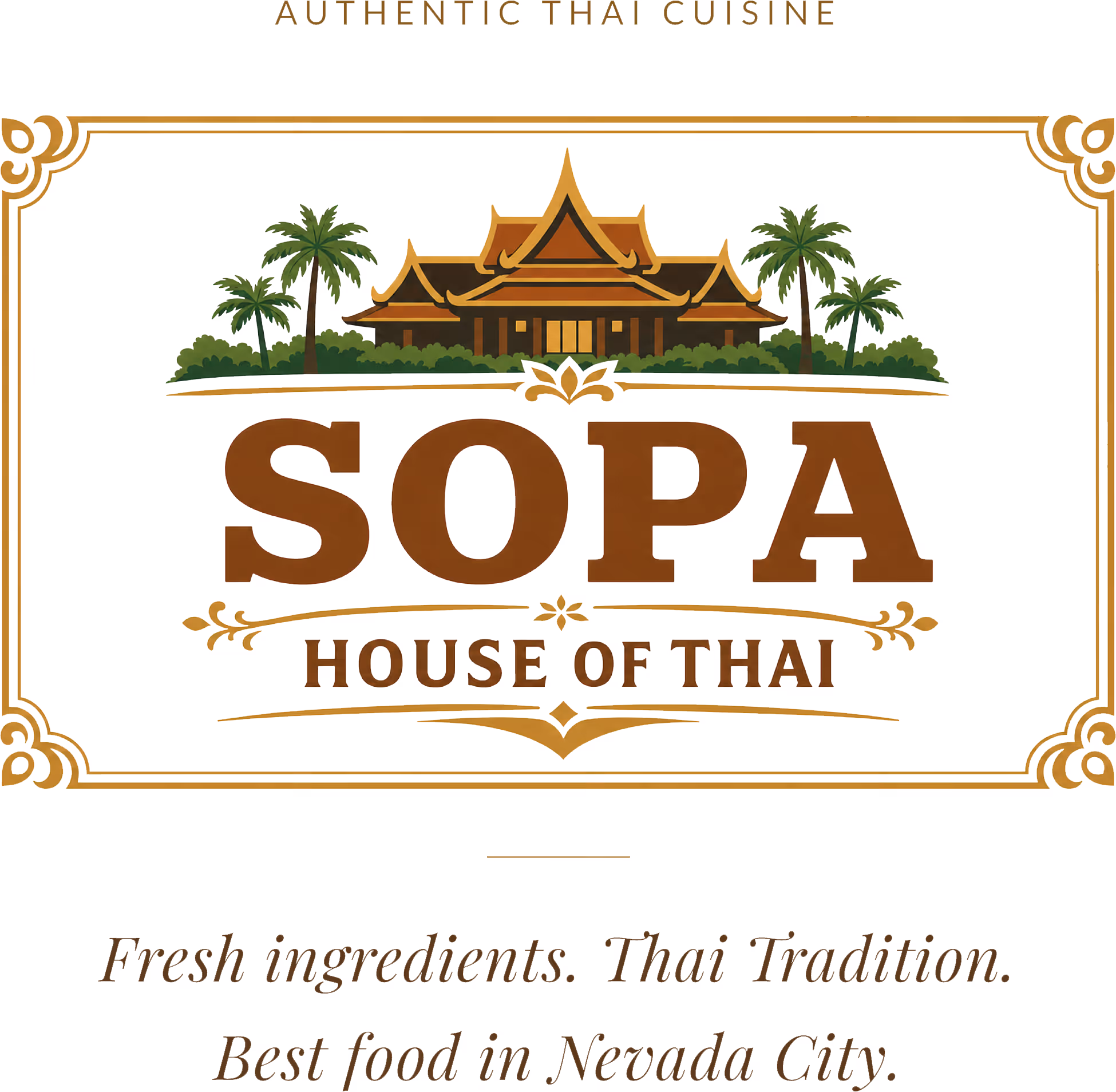 Sopa House of Thai Logo