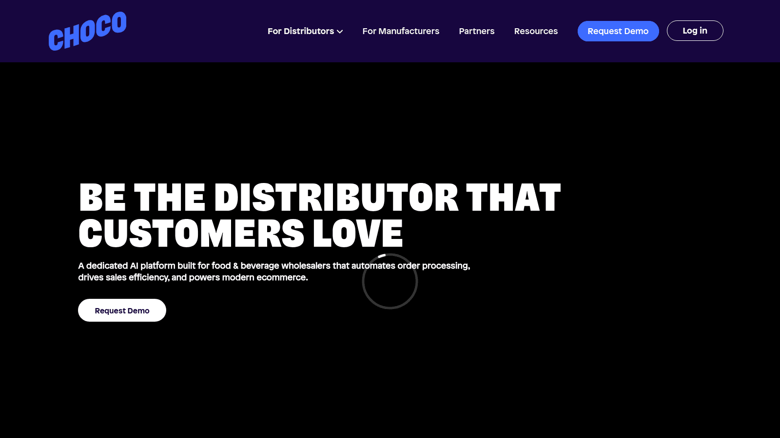 Choco as one of the best order management software for distributors