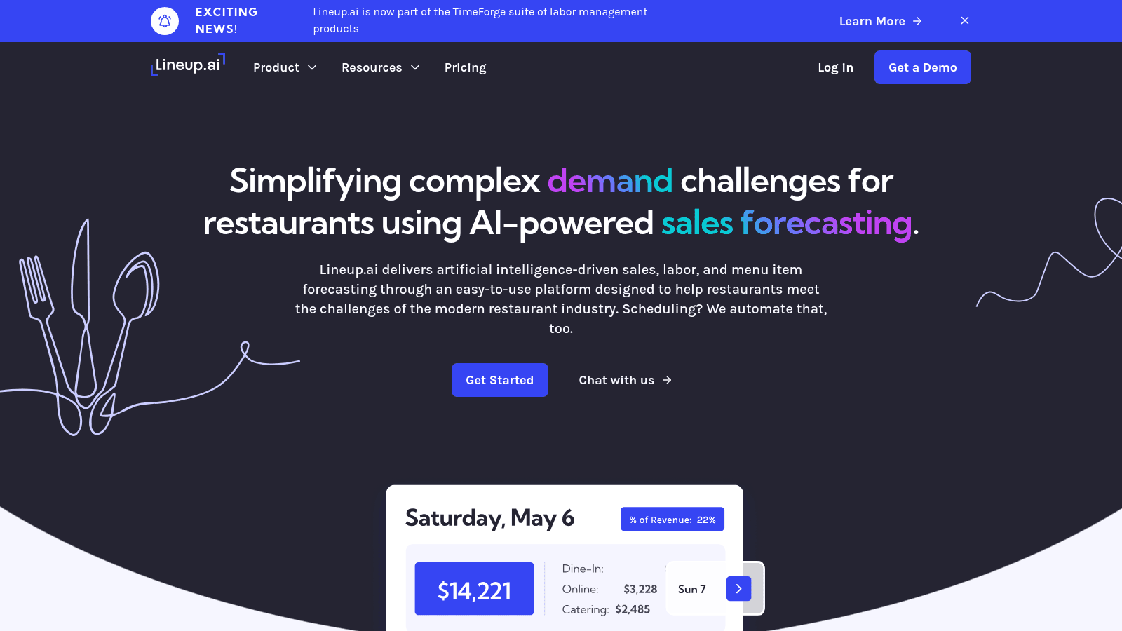Lineup.ai as one of the best restaurant automation software