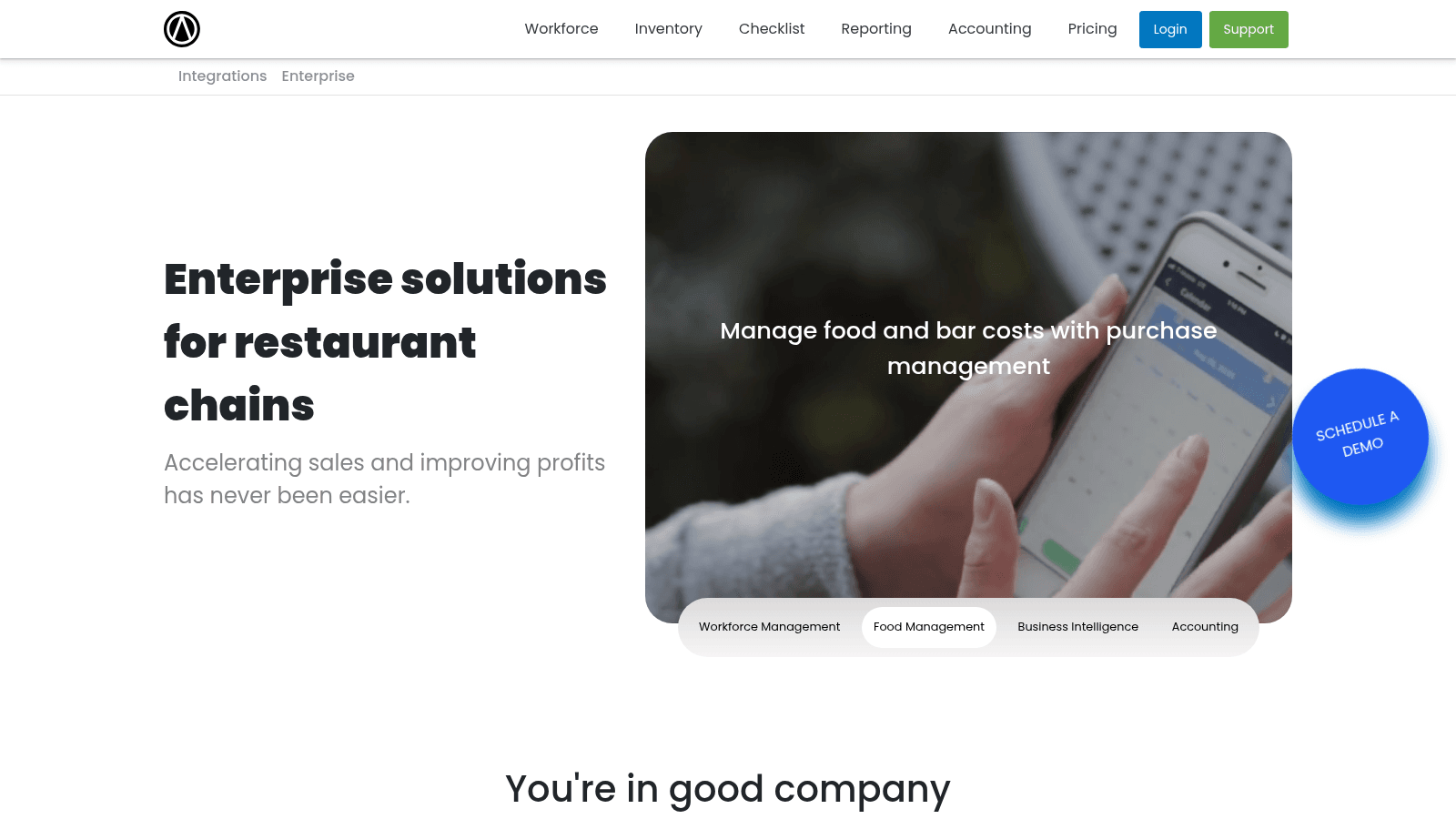 Altametrics as one of the best restaurant forecasting software