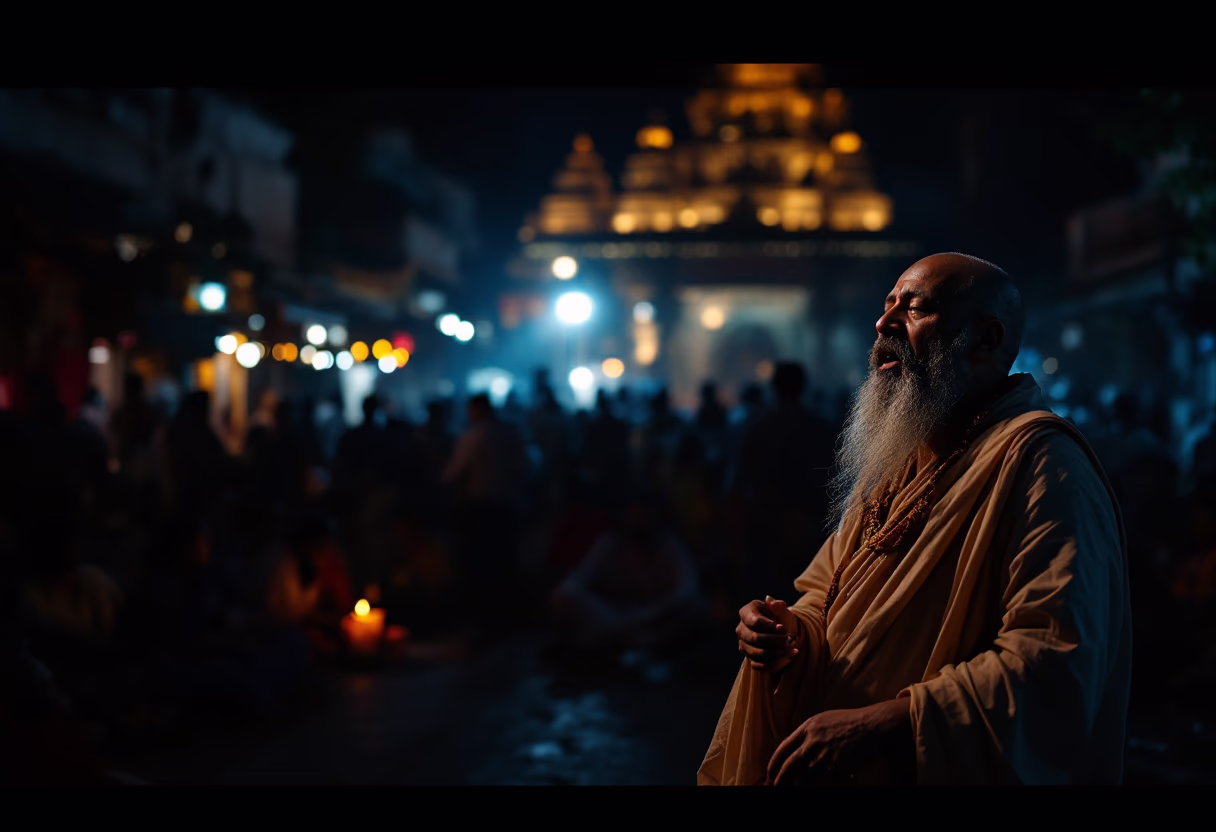 image of festival celebrations (for a hindu temple)