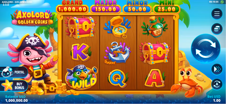 Axolord Golden Coins