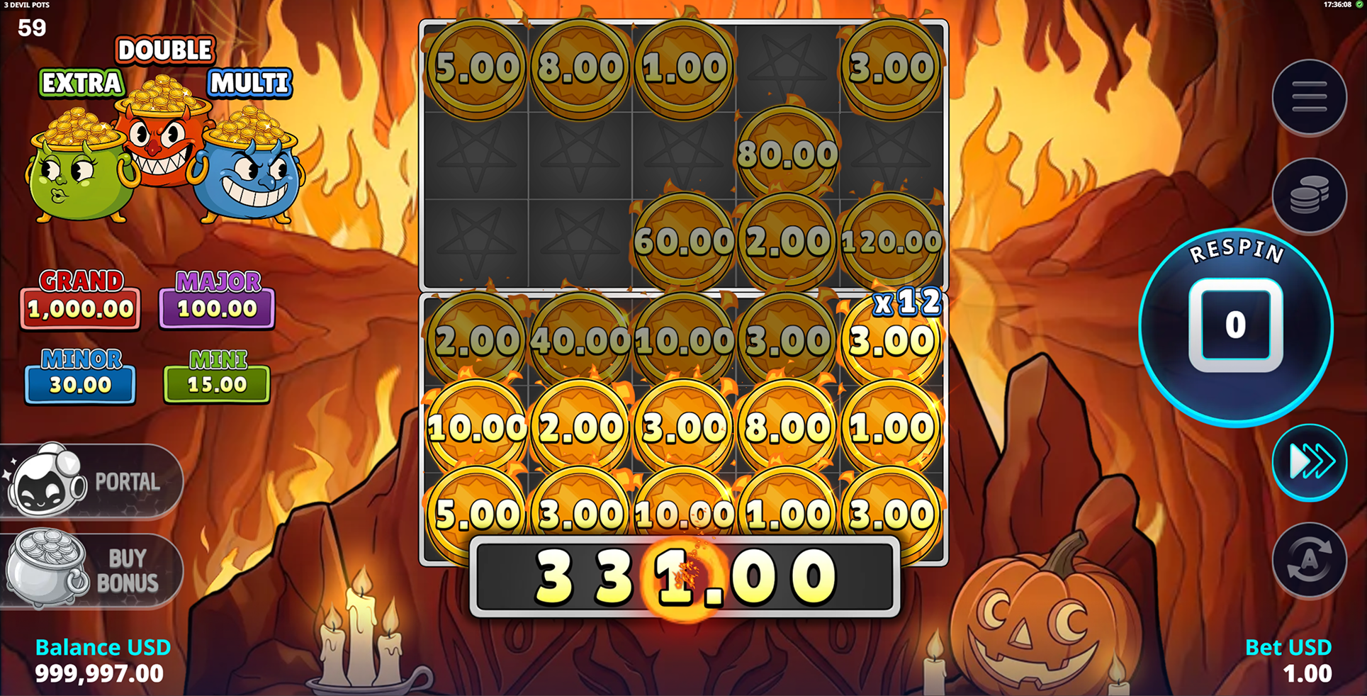 3 Devil Pots