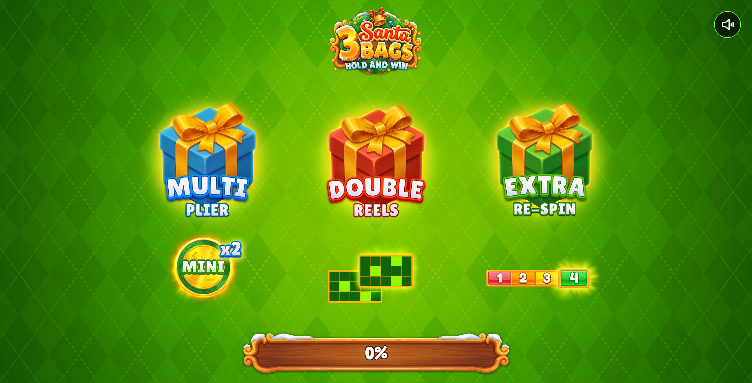 3 Santa Bags