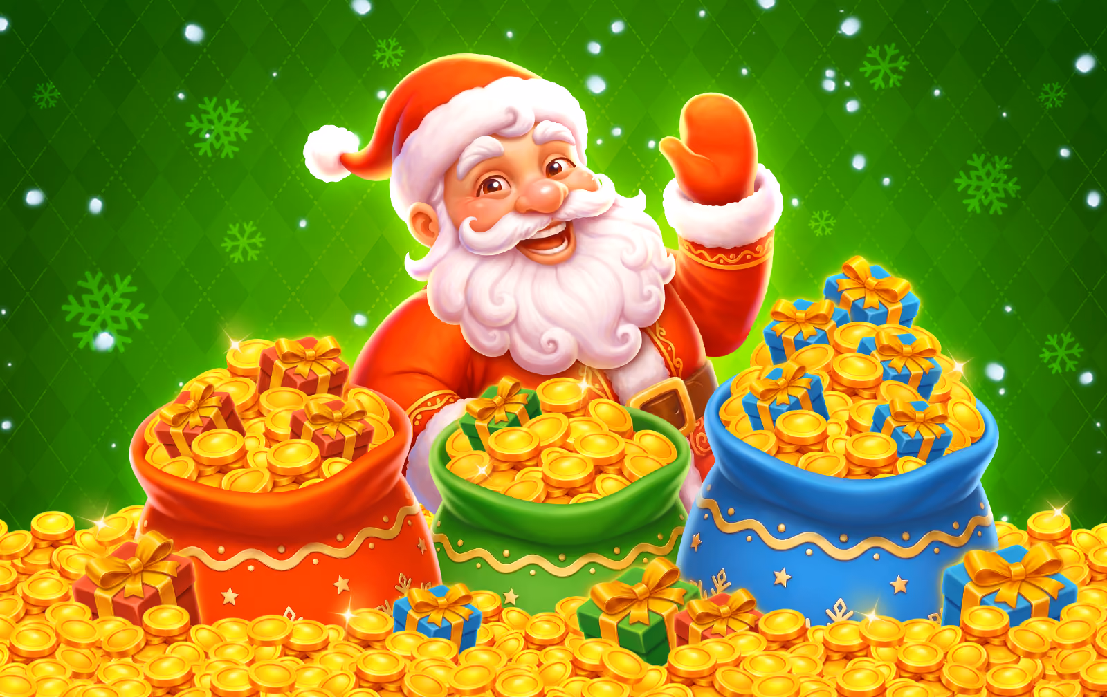 3 Santa Bags