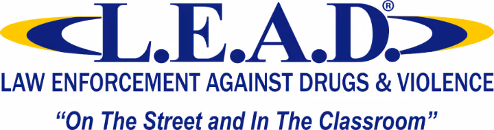 LEAD (Law Enforcement Against Drugs) program logo