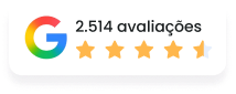 2.514 avaliações no Google - 5 estrelas