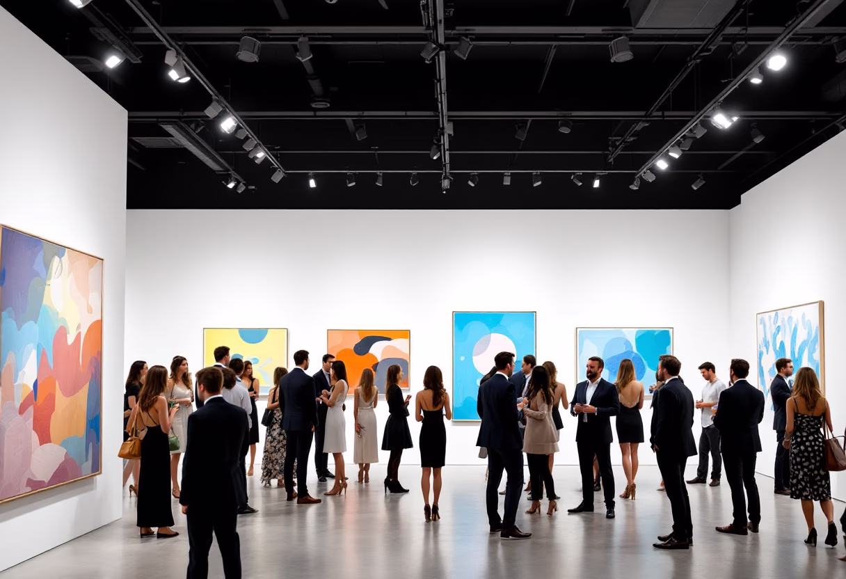 image of art event highlights (for a art gallery)