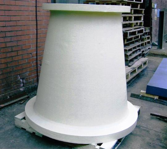 Cast pipe reducer fitting