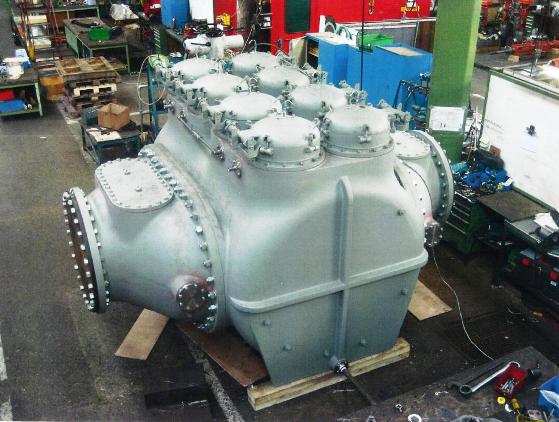 Large cast mixer produced for an OEM