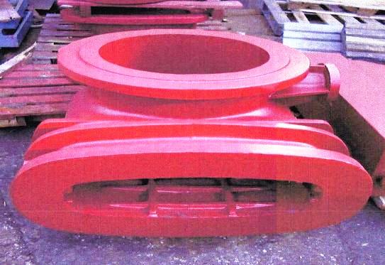 Cast butterfly valve