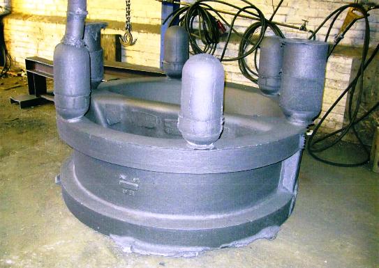 Cast non-return check valve