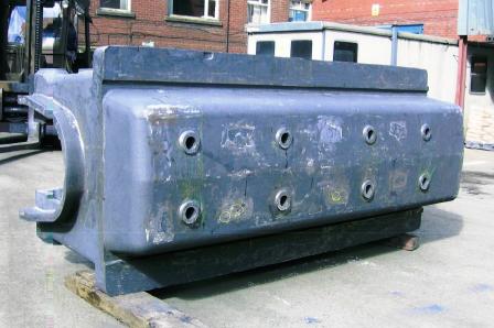 Large cast split housing