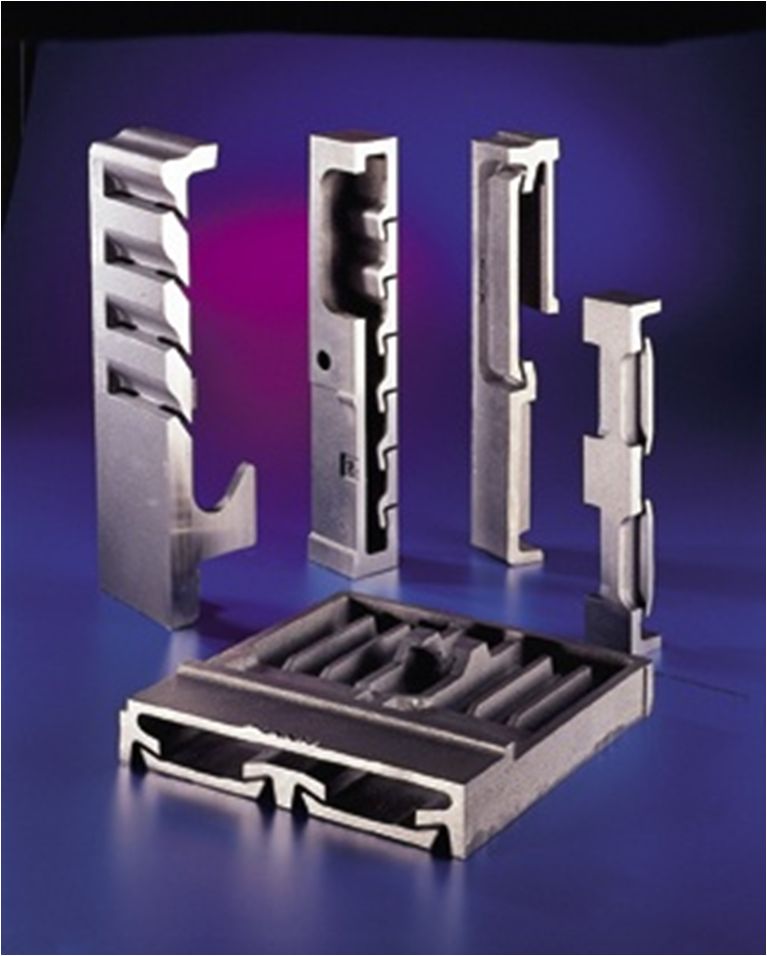 Cast clinker cooler grate plates
