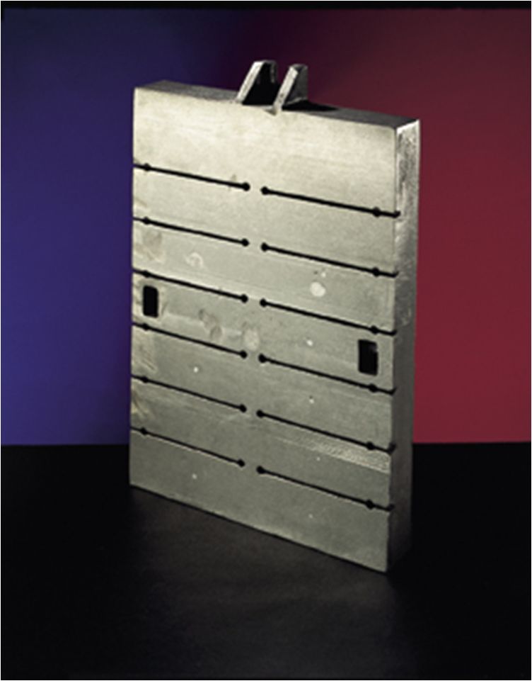 Cast clinker cooler grate plates