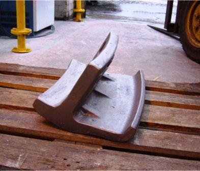 Cast kiln nose ring segments