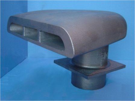 Cast cement pre-heater components