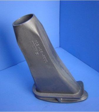 Cast cement pre-heater components