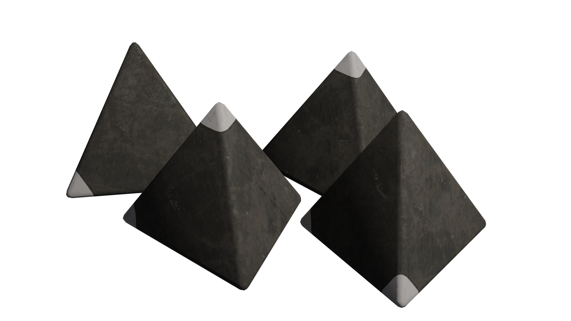 Historically accurate dice, ancient d4
