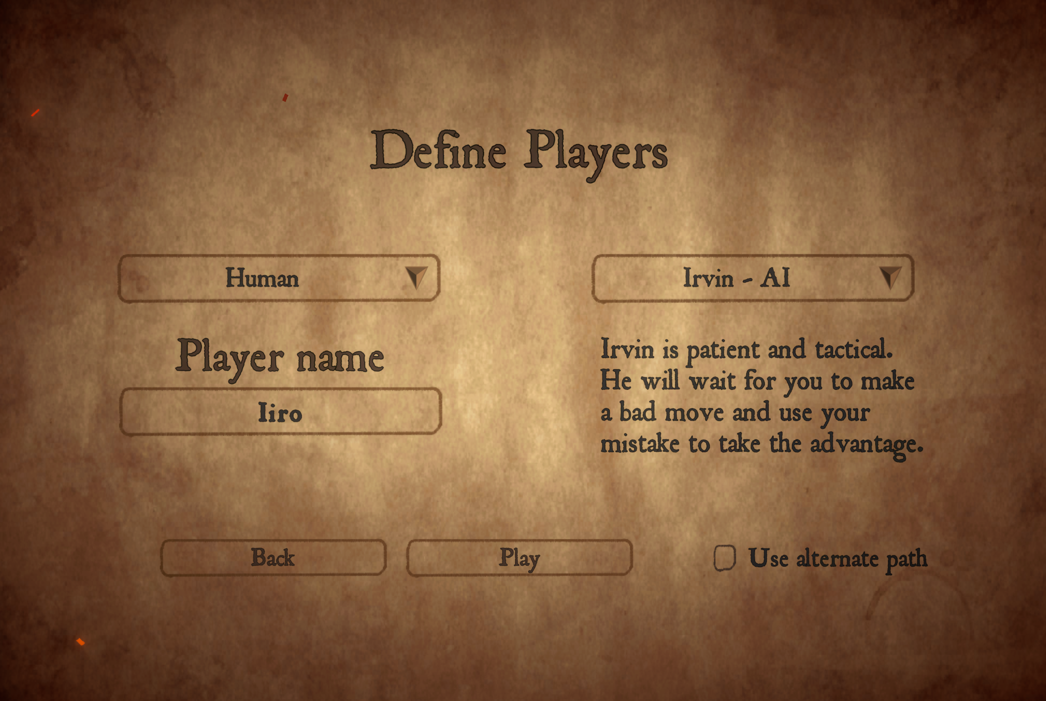 You can make the AI play againts itself.