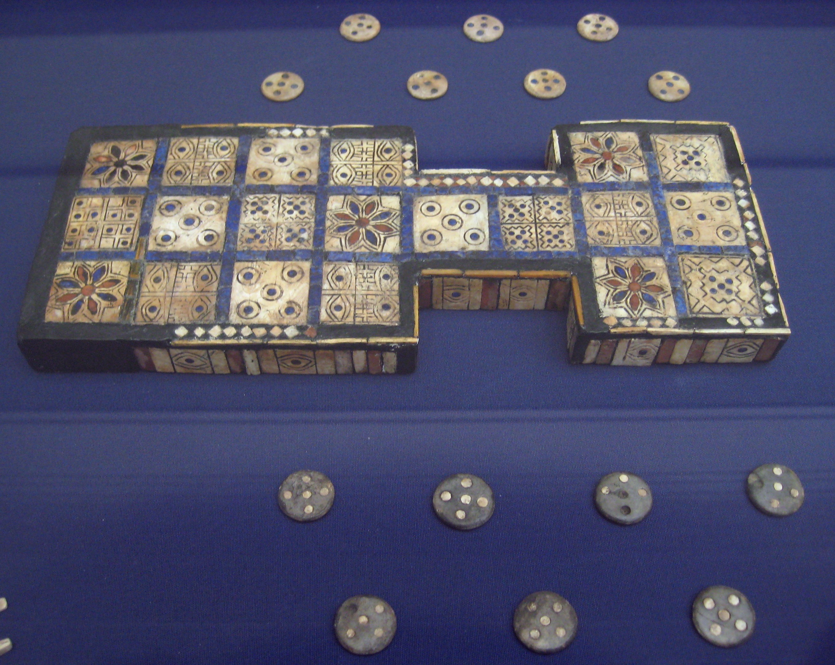 The original board at the British Museum