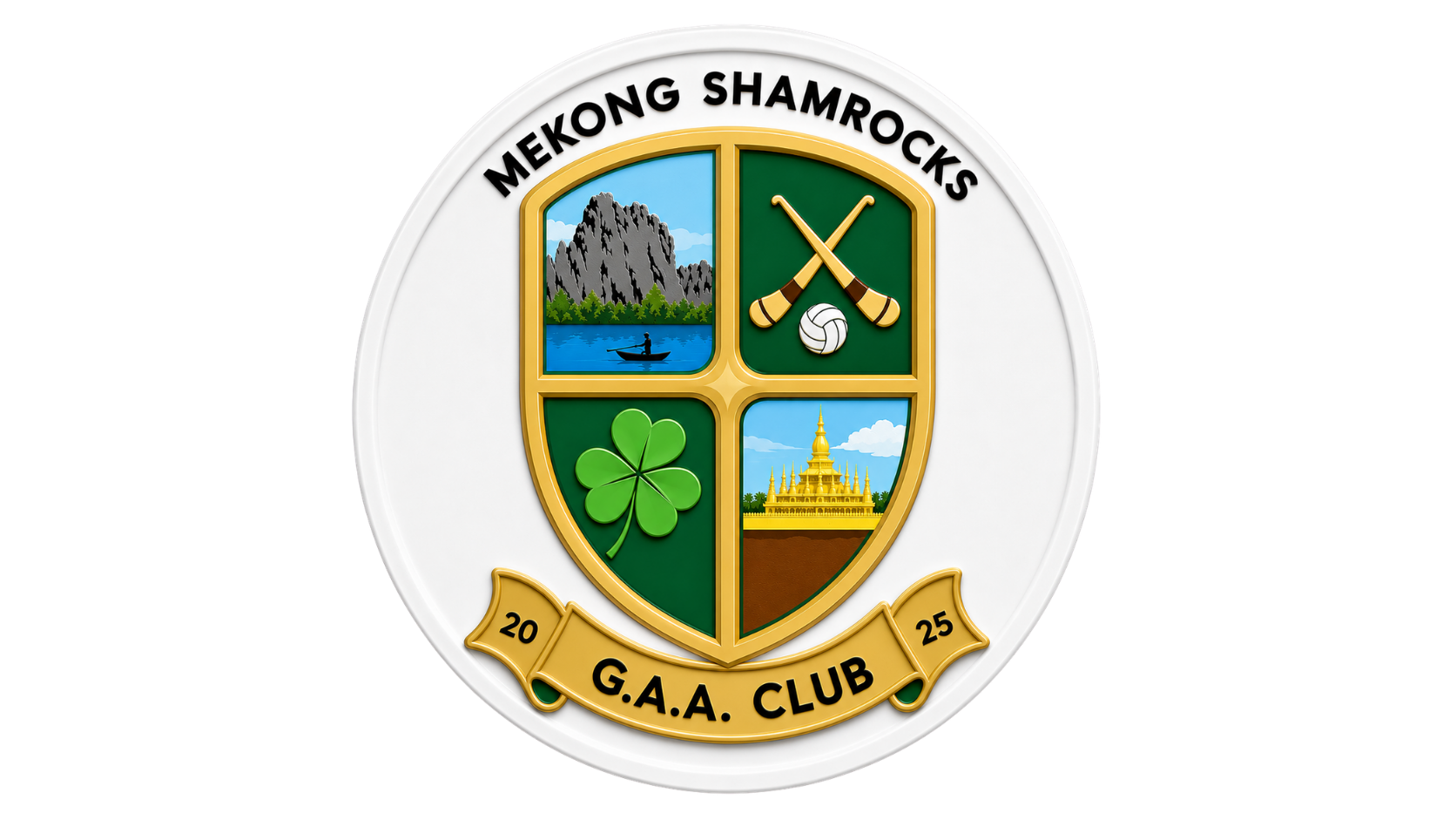 Mekong Shamrocks GAA logo