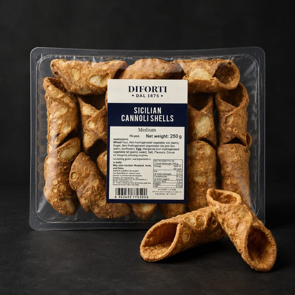 Sizilianische Cannoli-Schalen von Diforti.