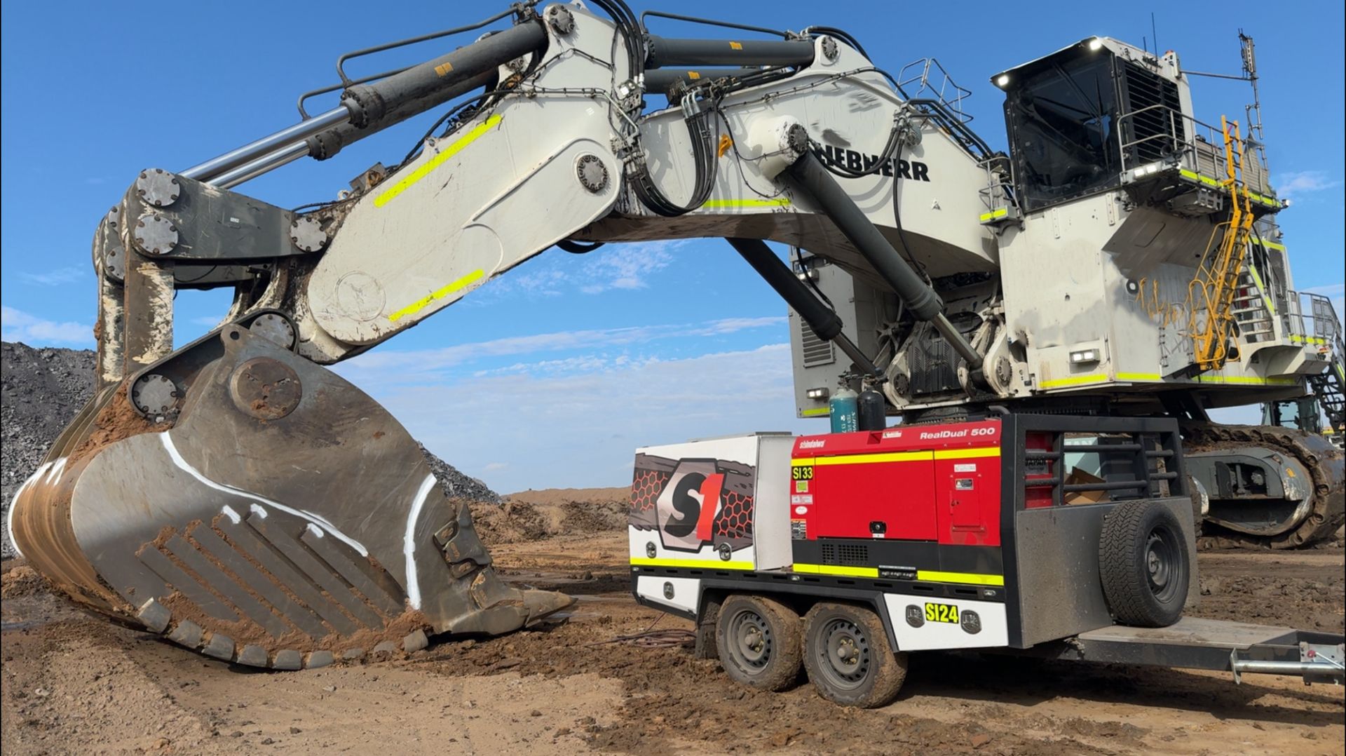 Savage Industries equipment hire fleet ready for site in the Bowen Basin