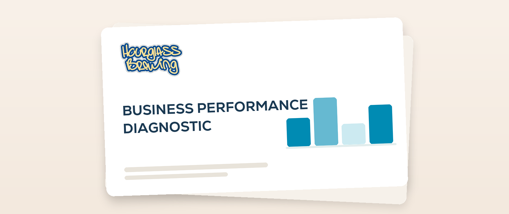 Hourglass Brewing — business performance diagnostic case study