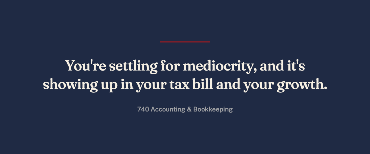 Pull quote highlighting the importance of job costing for a trades business