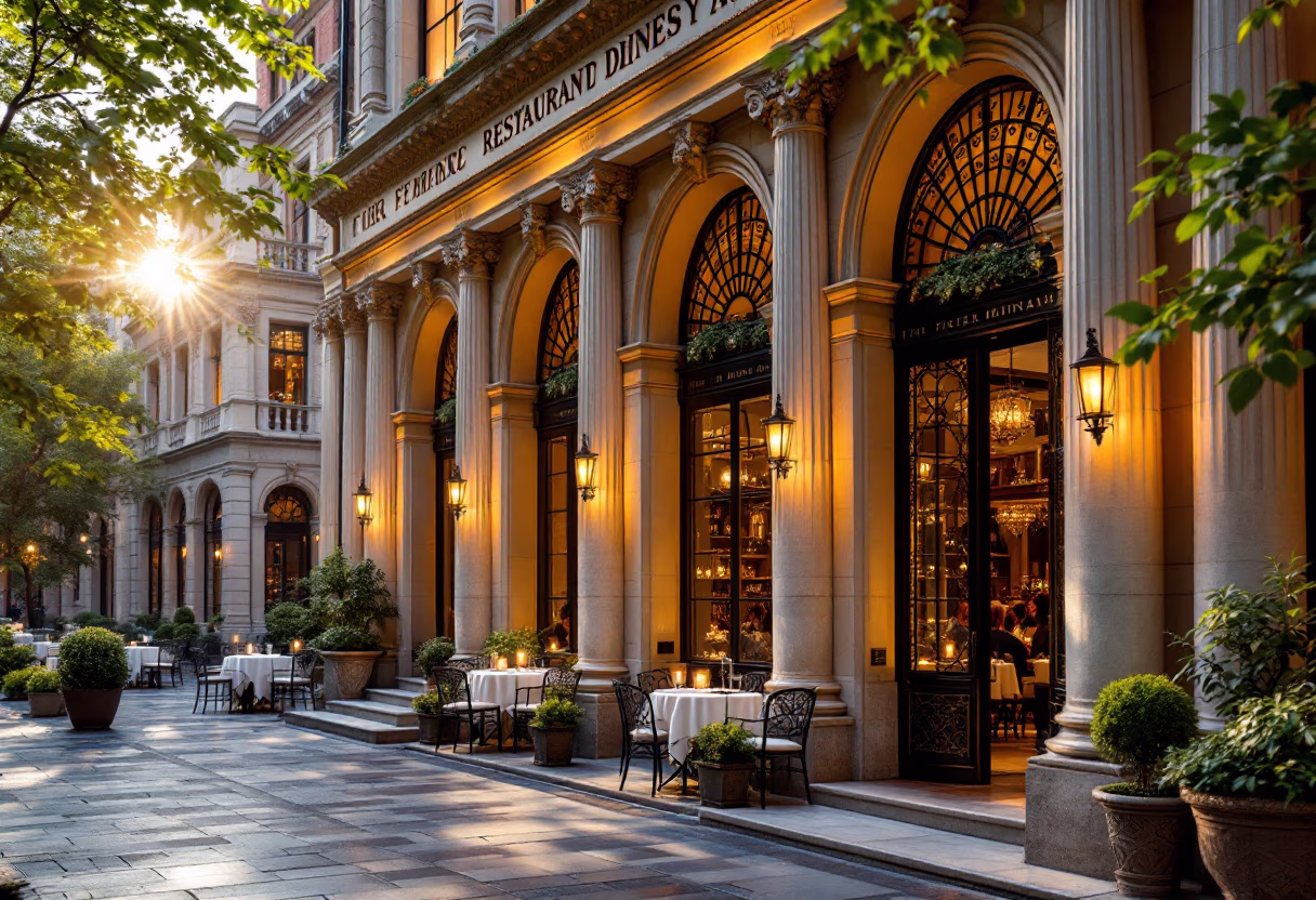 image of historic restaurant building
